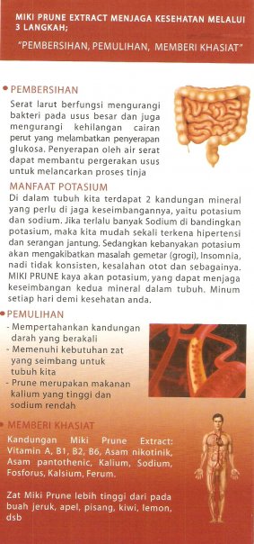 manfaat Miki Prune Extract | Miki Prune Indonesia